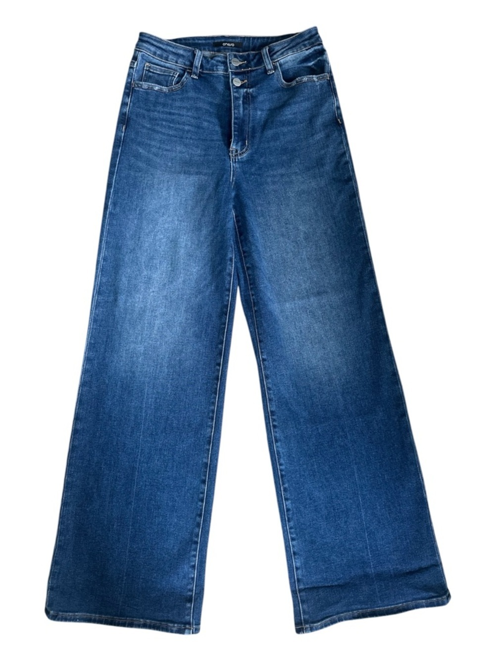 Oneso Wide Leg Jeans Denim Blue Size 29